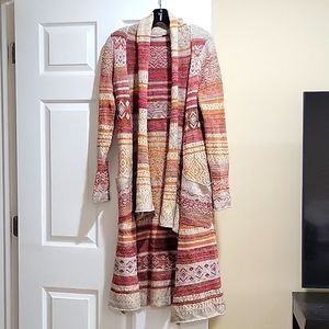 Free People Asymmetrical Long Sweater